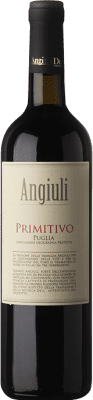 14,95 € Бесплатная доставка | Красное вино Angiuli I.G.T. Puglia Апулия Италия Primitivo бутылка 75 cl