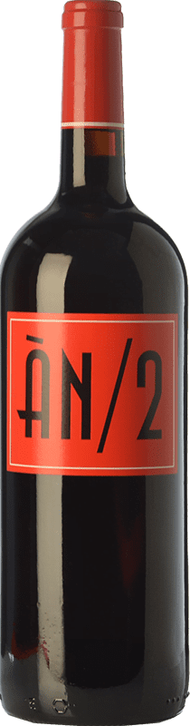 16,95 € Free Shipping | Red wine Ànima Negra ÀN/2 Aged I.G.P. Vi de la Terra de Mallorca Balearic Islands Spain Cabernet Sauvignon, Callet, Fogoneu Magnum Bottle 1,5 L