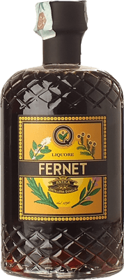 29,95 € Envio grátis | Licor de ervas Quaglia Fernet Piemonte Itália Garrafa 70 cl