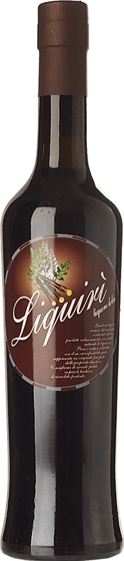 22,95 € Free Shipping | Herbal liqueur Quaglia Liquirì Piemonte Italy Medium Bottle 50 cl