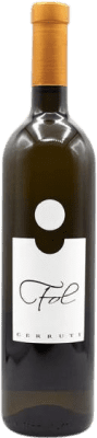 18,95 € 免费送货 | 白酒 Ezio Cerruti Fol I.G. Vino da Tavola 皮埃蒙特 意大利 Muscatel Giallo 瓶子 75 cl