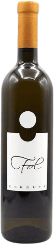 18,95 € 免费送货 | 白酒 Ezio Cerruti Fol I.G. Vino da Tavola 皮埃蒙特 意大利 Muscat 瓶子 75 cl