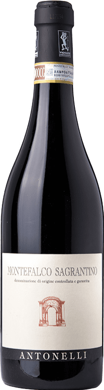 29,95 € Spedizione Gratuita | Vino rosso Antonelli San Marco D.O.C.G. Sagrantino di Montefalco Umbria Italia Sagrantino Bottiglia 75 cl