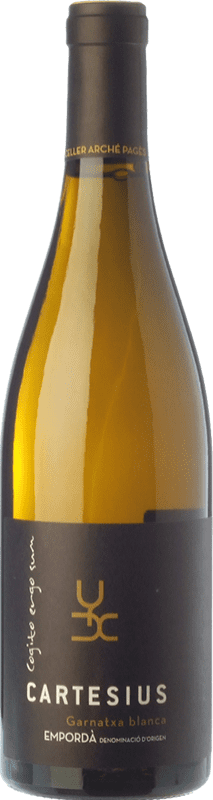 18,95 € Envio grátis | Vinho Branco Arché Pagés Cartesius Crianza D.O. Empordà Catalunha Espanha Garnacha — Grenache Garrafa 75 cl