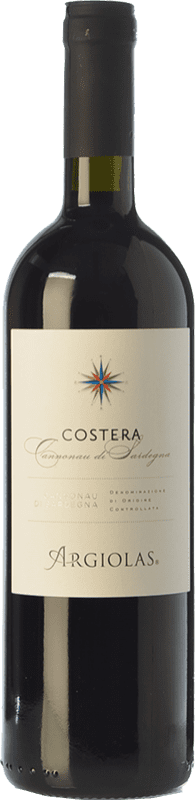 16,95 € 免费送货 | 红酒 Argiolas Costera D.O.C. Cannonau di Sardegna 撒丁岛 意大利 Cannonau 瓶子 75 cl