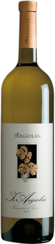 19,95 € Spedizione Gratuita | Vino bianco Argiolas Is D.O.C. Vermentino di Sardegna sardegna Italia Vermentino Bottiglia 75 cl