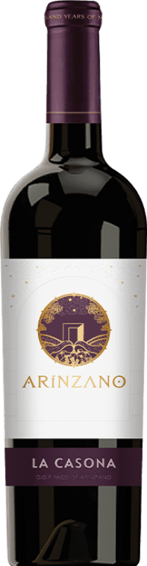 35,95 € 免费送货 | 红酒 Arínzano La Casona 岁 D.O.P. Vino de Pago Señorío de Arínzano 纳瓦拉 西班牙 Tempranillo, Merlot 瓶子 75 cl