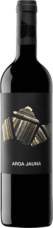 10,95 € Spedizione Gratuita | Vino Rosso Aroa Jauna Crianza — Invecchiato in Botte D.O. Navarra Navarra Spagna Tempranillo, Merlot, Garnacha — Grenache, Cabernet Sauvignon Eco — Biologico 75 cl