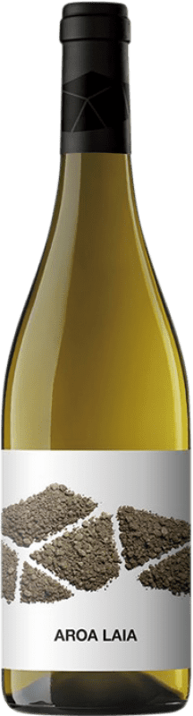 10,95 € Envio grátis | Vinho branco Aroa Laia D.O. Navarra Navarra Espanha Grenache Branca Garrafa 75 cl