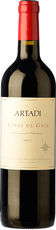 24,95 € Free Shipping | Red wine Artadi Viñas de Gain Crianza D.O.Ca. Rioja The Rioja Spain Tempranillo Bottle 75 cl