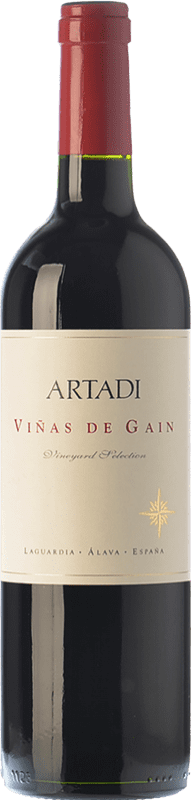 75,95 € Envio grátis | Vinho tinto Artadi Viñas de Gain Crianza D.O.Ca. Rioja La Rioja Espanha Tempranillo Garrafa Magnum 1,5 L