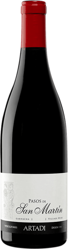 24,95 € 免费送货 | 红酒 Artazu Pasos de San Martín 岁 D.O. Navarra 纳瓦拉 西班牙 Grenache 瓶子 75 cl