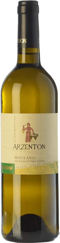 15,95 € Envio grátis | Vinho Branco Arzenton D.O.C. Colli Orientali del Friuli Friuli-Venezia Giulia Itália Friulano 75 cl