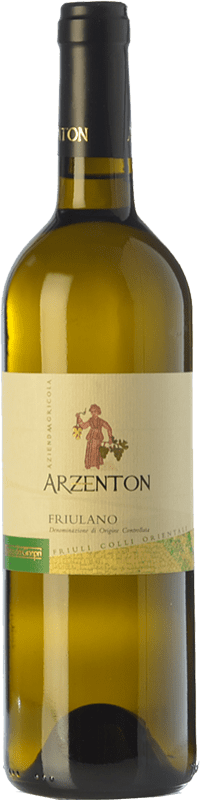 14,95 € Envio grátis | Vinho branco Arzenton D.O.C. Colli Orientali del Friuli Friuli-Venezia Giulia Itália Friulano Garrafa 75 cl