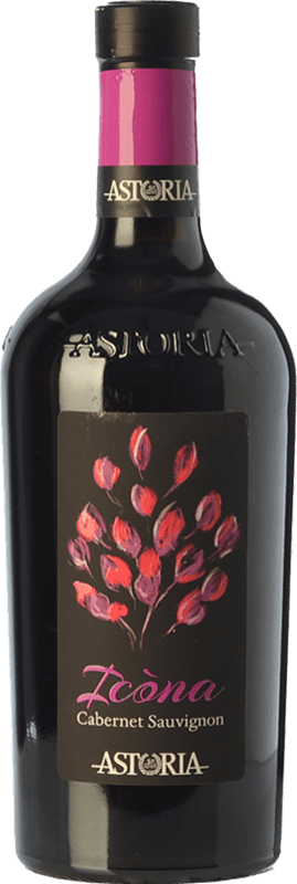 9,95 € Envío gratis | Vino tinto Astoria Icòna I.G.T. Venezia Veneto Italia Cabernet Sauvignon Botella 75 cl