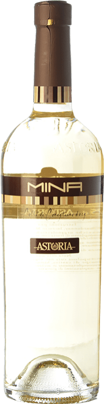 11,95 € Envío gratis | Vino blanco Astoria Mina D.O.C. Colli di Conegliano Veneto Italia Chardonnay, Sauvignon, Incroccio Manzoni Botella 75 cl