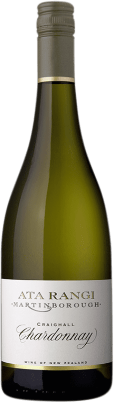 38,95 € Бесплатная доставка | Белое вино Ata Rangi Craighall старения I.G. Martinborough Martinborough Новая Зеландия Chardonnay бутылка 75 cl
