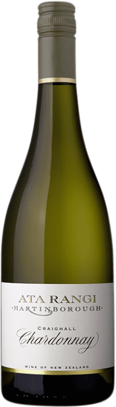 32,95 € Free Shipping | White Wine Ata Rangi Craighall Crianza — Aged I.G. Martinborough Martinborough New Zealand Chardonnay Bottle 75 cl