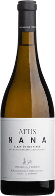 41,95 € Envio grátis | Vinho Branco Attis Nana Crianza D.O. Rías Baixas Galiza Espanha Albariño — Albarinho 75 cl
