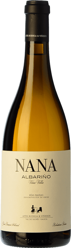 41,95 € Envio grátis | Vinho Branco Attis Nana Crianza D.O. Rías Baixas Galiza Espanha Albariño — Albarinho Garrafa 75 cl
