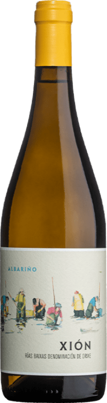 19,95 € 免费送货 | 白酒 Attis Xión D.O. Rías Baixas 加利西亚 西班牙 Albariño 瓶子 75 cl