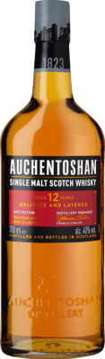 41,95 € Free Shipping | Whisky Single Malt Auchentoshan Lowlands United Kingdom 12 Years Bottle 70 cl