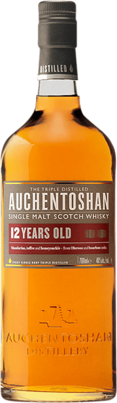 42,95 € 免费送货 | 威士忌单一麦芽威士忌 Auchentoshan 低地 英国 12 岁 瓶子 70 cl