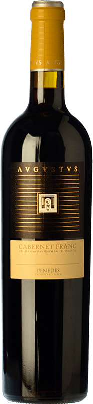 18,95 € Kostenloser Versand | Rotwein Augustus Crianza — Kurze Fassreifung D.O. Penedès Katalonien Spanien Cabernet Franc Flasche 75 cl