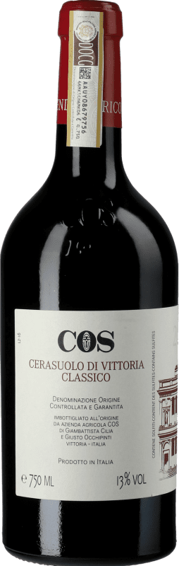 35,95 € Free Shipping | Red Wine Azienda Agricola Cos Classic D.O.C.G. Cerasuolo di Vittoria Sicily Italy Nero d'Avola, Frappato Eco — Organic Bottle 75 cl