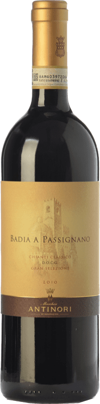 42,95 € Envio grátis | Vinho tinto Badia a Passignano Gran Selezione D.O.C.G. Chianti Classico Tuscany Itália Sangiovese Garrafa 75 cl