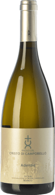 21,95 € Spedizione Gratuita | Vino Bianco Cristo di Campobello Adenzia I.G.T. Terre Siciliane Sicilia Italia Grillo, Inzolia 75 cl