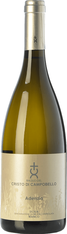 16,95 € Envoi gratuit | Vin blanc Cristo di Campobello Adenzia Bianco I.G.T. Terre Siciliane Sicile Italie Insolia, Grillo Bouteille 75 cl