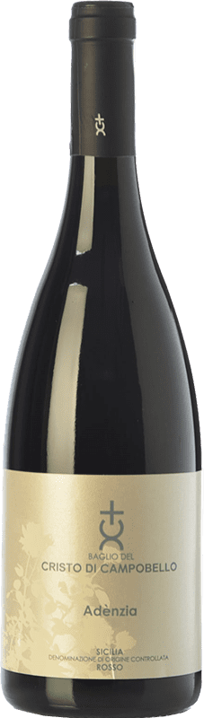 26,95 € Envoi gratuit | Vin Rouge Cristo di Campobello Adenzia I.G.T. Terre Siciliane Sicile Italie Syrah, Nero d'Avola 75 cl