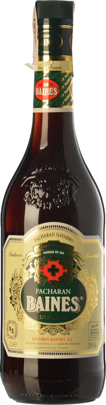 22,95 € Free Shipping | Pacharán Baines Navarre Spain Bottle 1 L