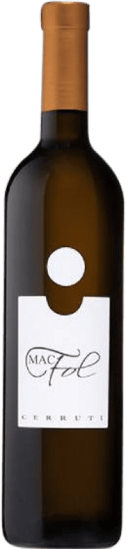28,95 € Envío gratis | Vino blanco Ezio Cerruti MacFol Macerato I.G. Vino da Tavola Piemonte Italia Moscatel Botella 75 cl