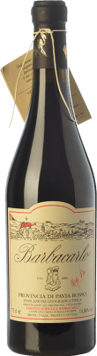 137,95 € Spedizione Gratuita | Vino rosso Barbacarlo I.G.T. Provincia di Pavia lombardia Italia Croatina, Vespolina, Rara Bottiglia 75 cl