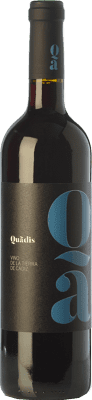 9,95 € Envío gratis | Vino tinto Barbadillo Quadis Joven I.G.P. Vino de la Tierra de Cádiz Andalucía España Tempranillo, Merlot, Syrah, Tintilla de Rota Botella 75 cl