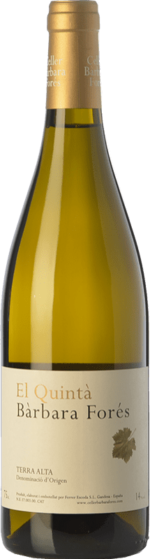 42,95 € Free Shipping | White wine Bàrbara Forés El Quintà Crianza D.O. Terra Alta Catalonia Spain Grenache White Magnum Bottle 1,5 L
