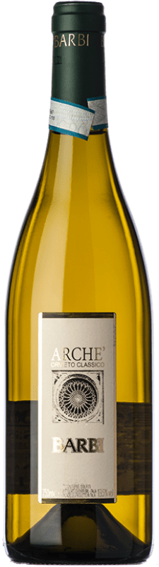 14,95 € 免费送货 | 白葡萄酒 Barbi Archè 经典 D.O.C. Orvieto 翁布里亚 意大利 Chardonnay — 莎当妮, Sauvignon — 苏维浓, Procanico — 普罗卡尼科, Grechetto — 格雷凯托 75 cl