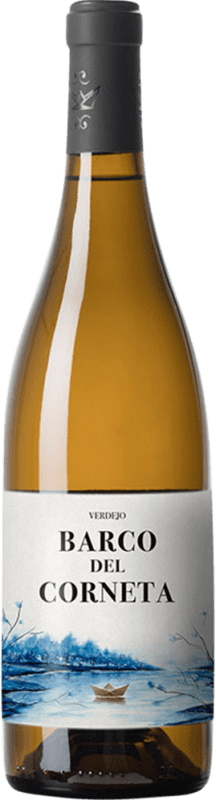 28,95 € Spedizione Gratuita | Vino Bianco Barco del Corneta Crianza — Invecchiato in Botte I.G.P. Vino de la Tierra de Castilla y León Castilla y León Spagna Verdejo 75 cl