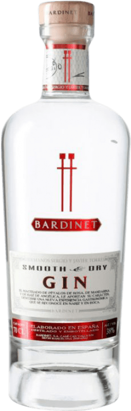 39,95 € Kostenloser Versand | Genever Gin Bardinet Hermanos Torres Spanien Flasche 70 cl