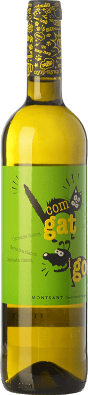15,95 € Spedizione Gratuita | Vino Bianco Baronia Com Gat i Gos D.O. Montsant Catalogna Spagna Garnacha — Grenache Bottiglia 75 cl