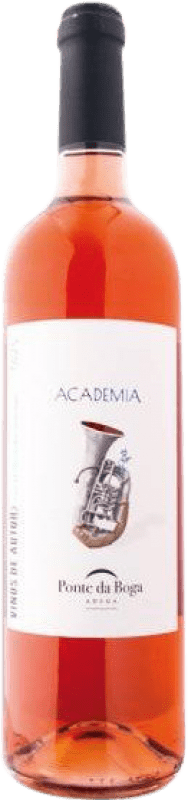 12,95 € Free Shipping | Rosé wine Ponte da Boga Academia D.O. Ribeira Sacra Galicia Spain Mencía Bottle 75 cl