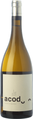 21,95 € Envio grátis | Vinho branco Basilio Izquierdo Acodo D.O.Ca. Rioja La Rioja Espanha Viura, Grenache Branca Garrafa 75 cl