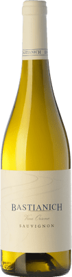 18,95 € Spedizione Gratuita | Vino bianco Bastianich Blanc D.O.C. Colli Orientali del Friuli Friuli-Venezia Giulia Italia Sauvignon Bottiglia 75 cl