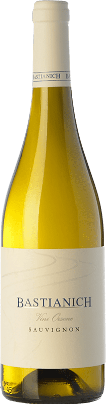 18,95 € Envoi gratuit | Vin blanc Bastianich Blanc D.O.C. Colli Orientali del Friuli Frioul-Vénétie Julienne Italie Sauvignon Bouteille 75 cl