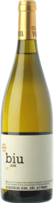 21,95 € Бесплатная доставка | Белое вино Batlliu de Sort Biu Riesling D.O. Costers del Segre Каталония Испания Viognier, Riesling бутылка 75 cl