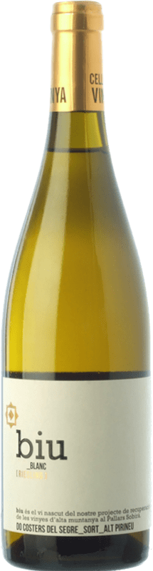 13,95 € Бесплатная доставка | Белое вино Batlliu de Sort Biu Riesling D.O. Costers del Segre Каталония Испания Viognier, Riesling бутылка 75 cl