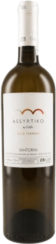 33,95 € Envio grátis | Vinho branco Gaia Wild Ferment P.D.O. Santorini Santorini Grécia Assyrtiko Garrafa 75 cl