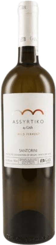 33,95 € Spedizione Gratuita | Vino bianco Gaia Wild Ferment P.D.O. Santorini Santorini Grecia Assyrtiko Bottiglia 75 cl